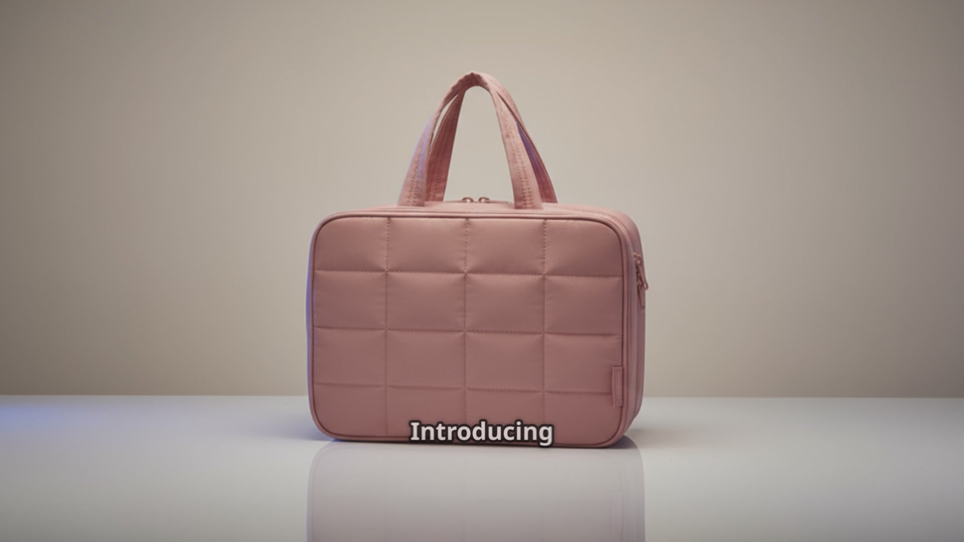 GlamLuxeX™ Waterproof Flannel Cosmetic Bag – Large-Capacity Travel Makeup Organizer