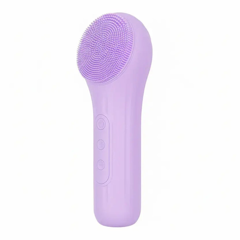GlamLuxeX™ Electric Silicone Face Cleansing Brush – Multifunctional Facial Cleanser, Exfoliator & Massager, Waterproof with Magnetic Charging - ChicstyleX