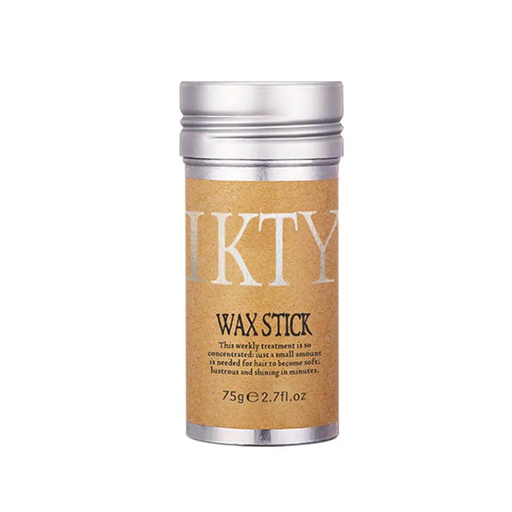 Professional Hair Wax Stick – Strong Hold & Non-Greasy Formula for Flyaways, Wigs & Natural Hair Styling (75g, Red/Yellow) - ChicstyleX