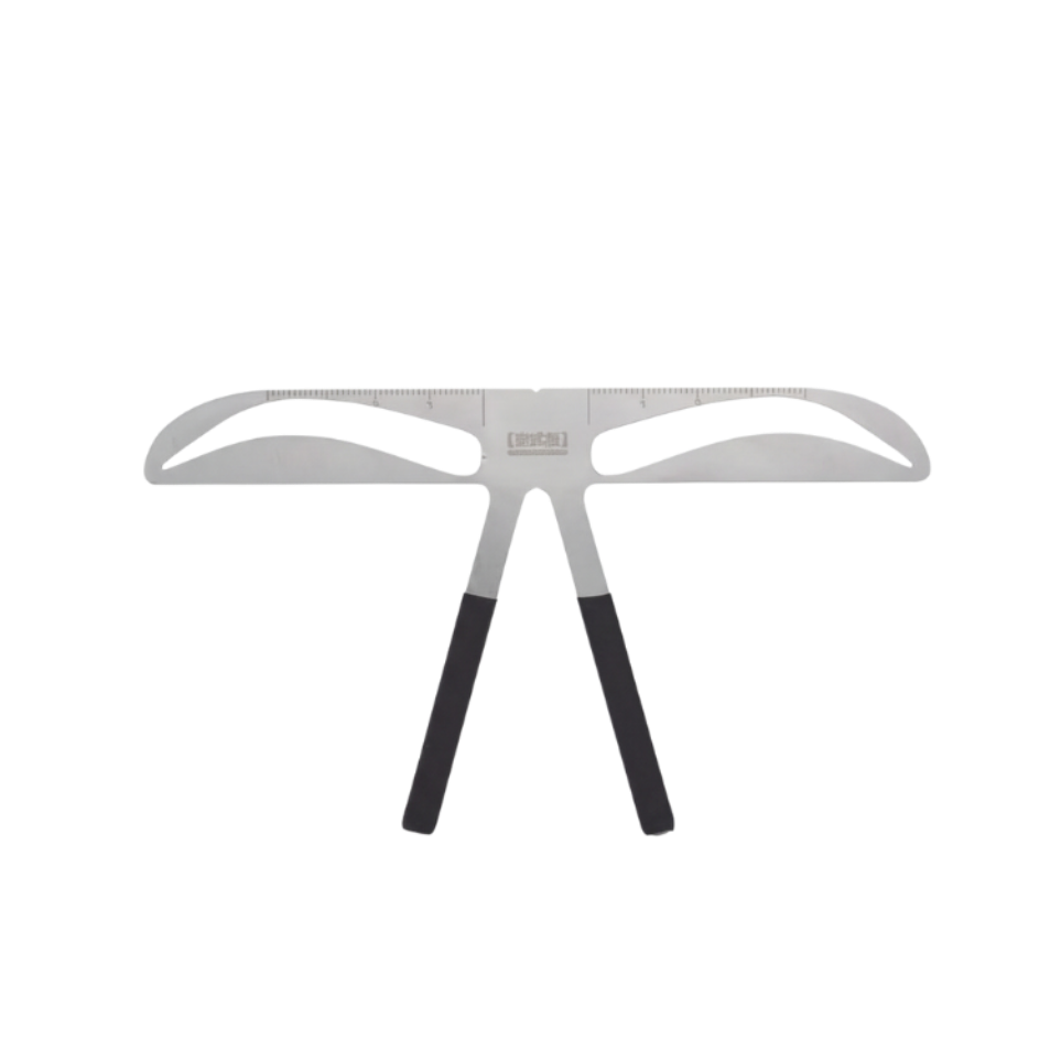 GlamLuxeX™ Precision Stainless Steel Eyebrow Ruler – Flexible Brow Mapping & Symmetry Tool for Professional Makeup & Perfect Shaping - ChicstyleX