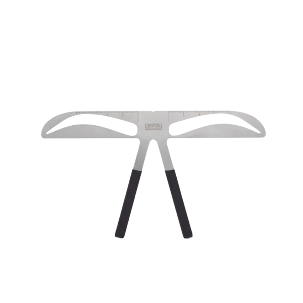 GlamLuxeX™ Precision Stainless Steel Eyebrow Ruler – Flexible Brow Mapping & Symmetry Tool for Professional Makeup & Perfect Shaping - ChicstyleX
