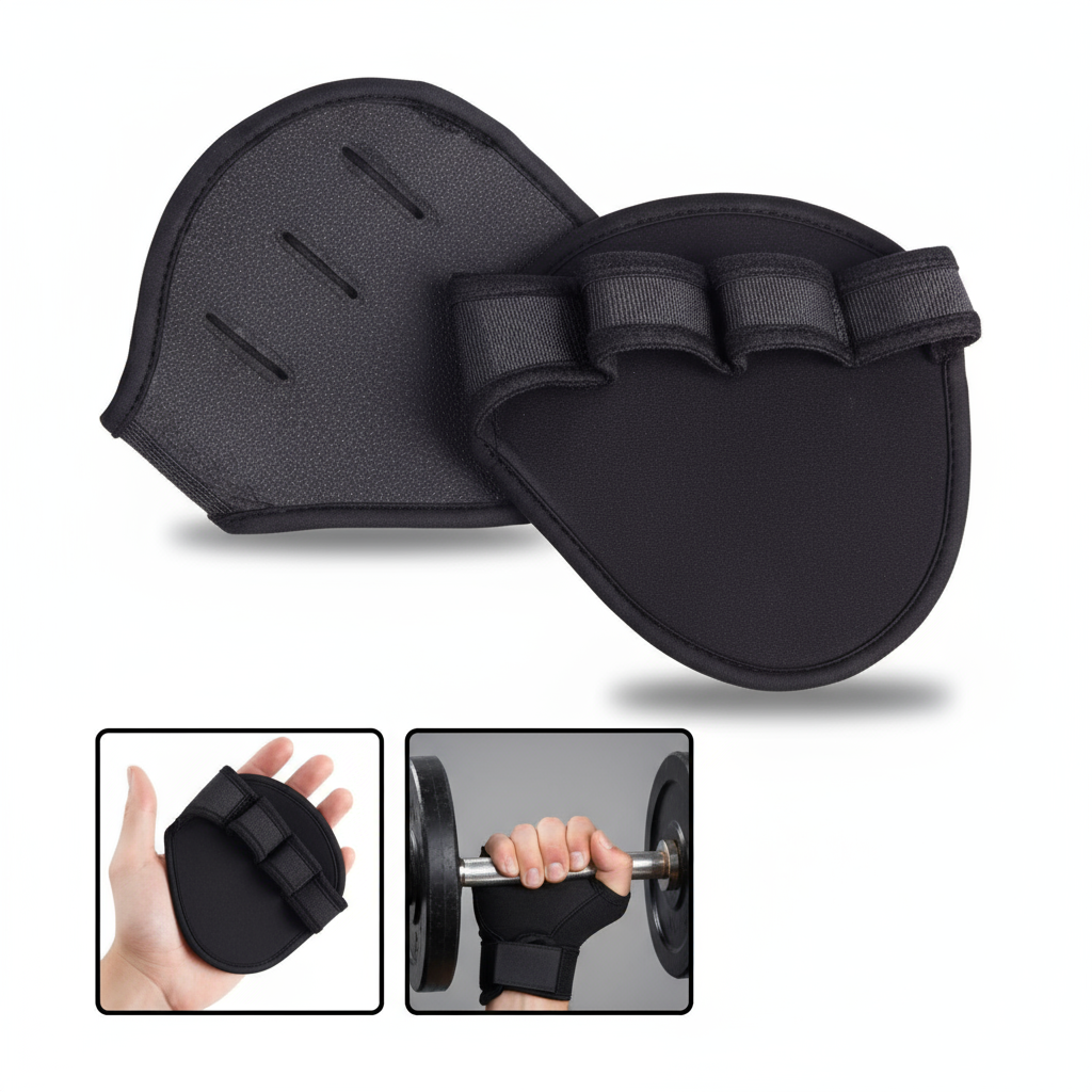 CoreVibeX™ Four-Finger Fitness Gloves – Neoprene Gym Gloves for Weightlifting, CrossFit & Strength Training (Non-Slip Grip, Palm Protection)  Fitness Tools ChicstyleX.