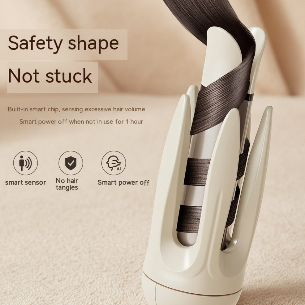 TressLockX™ Automatic Hair Curler ZC889 – Salon-Quality Waves - ChicstyleX