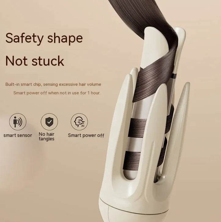 Cordless Automatic Hair Curler – Professional Ceramic Curling Tool for Smooth, Shiny, Anti-Frizz Waves - ChicstyleX